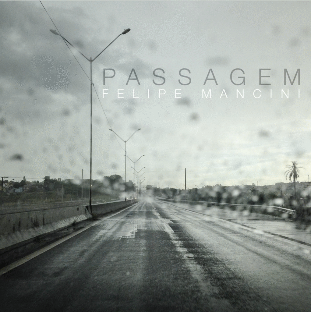 Capa do disco Passagem, de Felipe Mancini