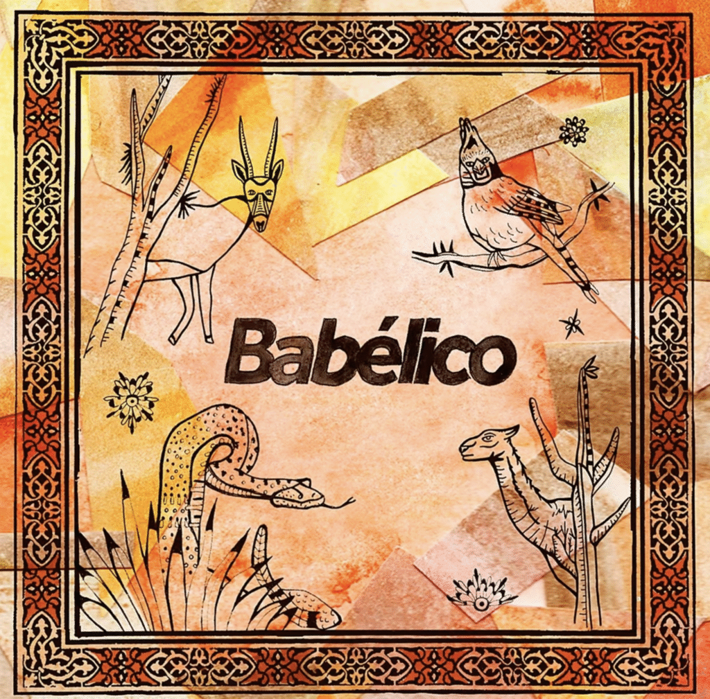 Capa do disco Sons de Nenhum Lugar, do Babélico